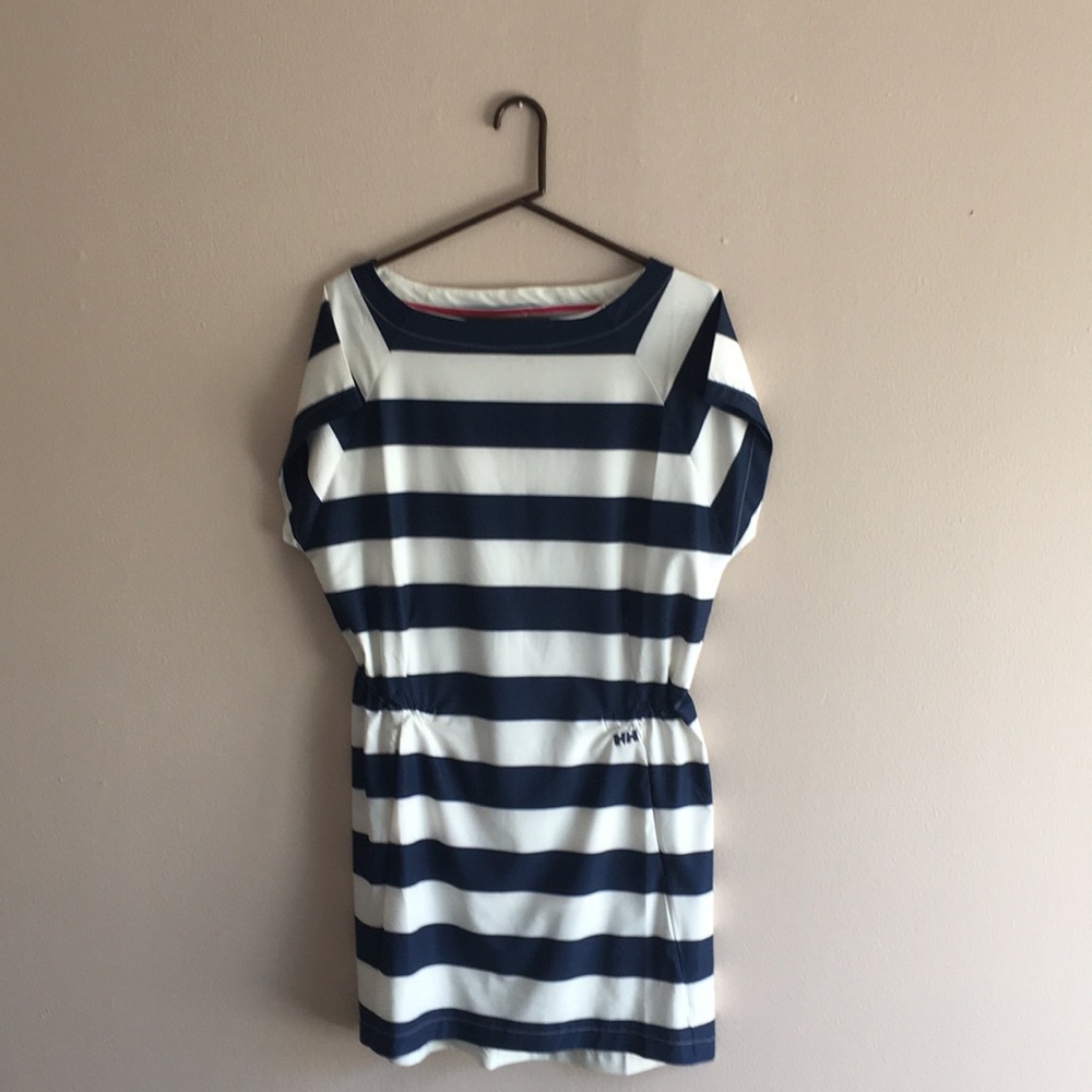 Donating soon! Helly Hansen Nautical striped dress